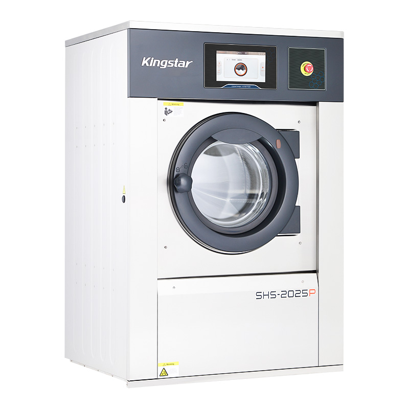 An bhfuil feidhm ionsúcháin creathadh agus laghdaithe torainn ag an extractor washer uathoibríoch?